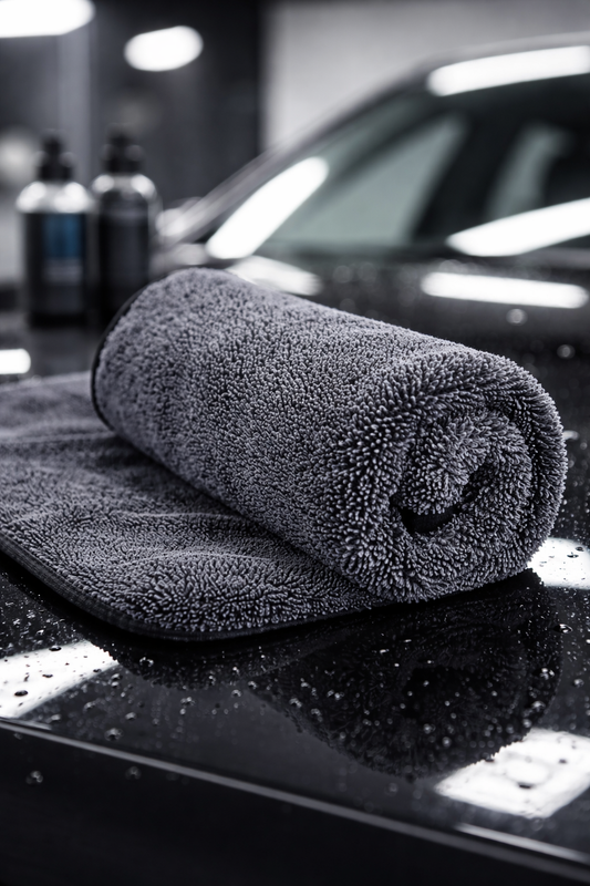 Prosop microfibra premium 2 parti uscare auto 1200g/m2 60x80cm