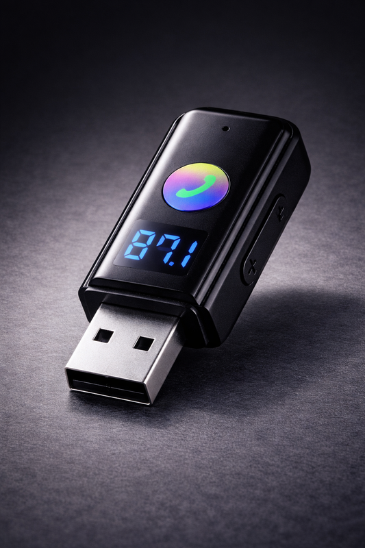 🚗 📶 Adaptor Bluetooth 5.4 pentru Auto – Conectivitate Rapidă și Sunet Clar